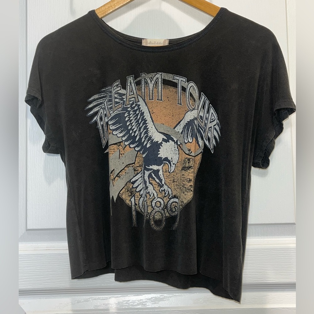 Crop Band T-Shirt